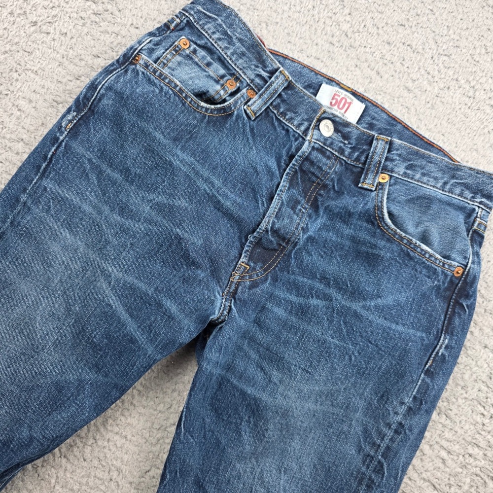 Levi's Men Jeans Straight Blue Denim